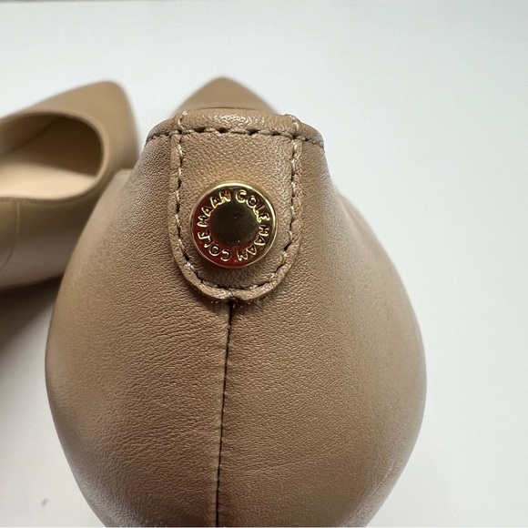 Cole Haan Gemma Logo Pump 8.5 Maple Sgr Leather Slip on Comfort Business Casual - Picture 7 of 12